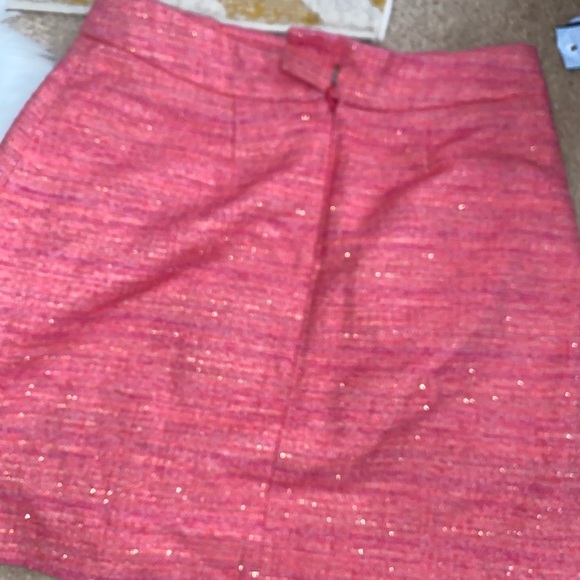 Cute brocade pink miniskirt with buttons 💗 - Picture 6 of 7